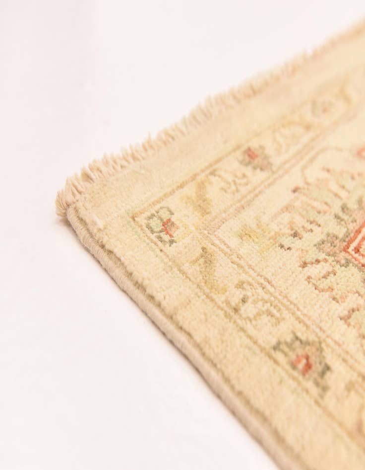 Detail image of  5' 6 x 7' 10  Hand Knotted Peshawar Ziegler Rug