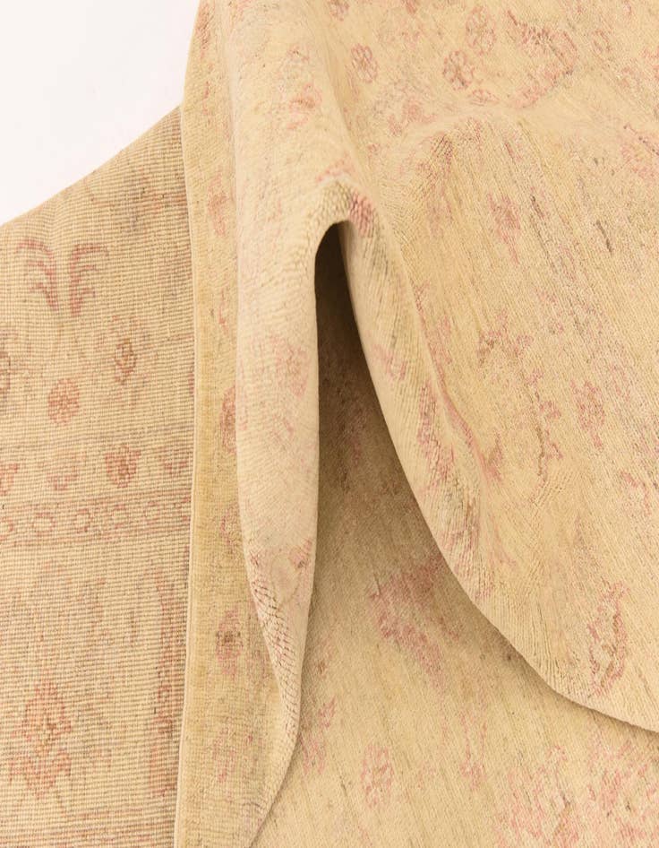 Detail image of  5' 8 x 7' 10  Hand Knotted Peshawar Ziegler Rug