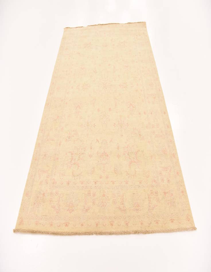 Detail image of  5' 8 x 7' 10  Hand Knotted Peshawar Ziegler Rug