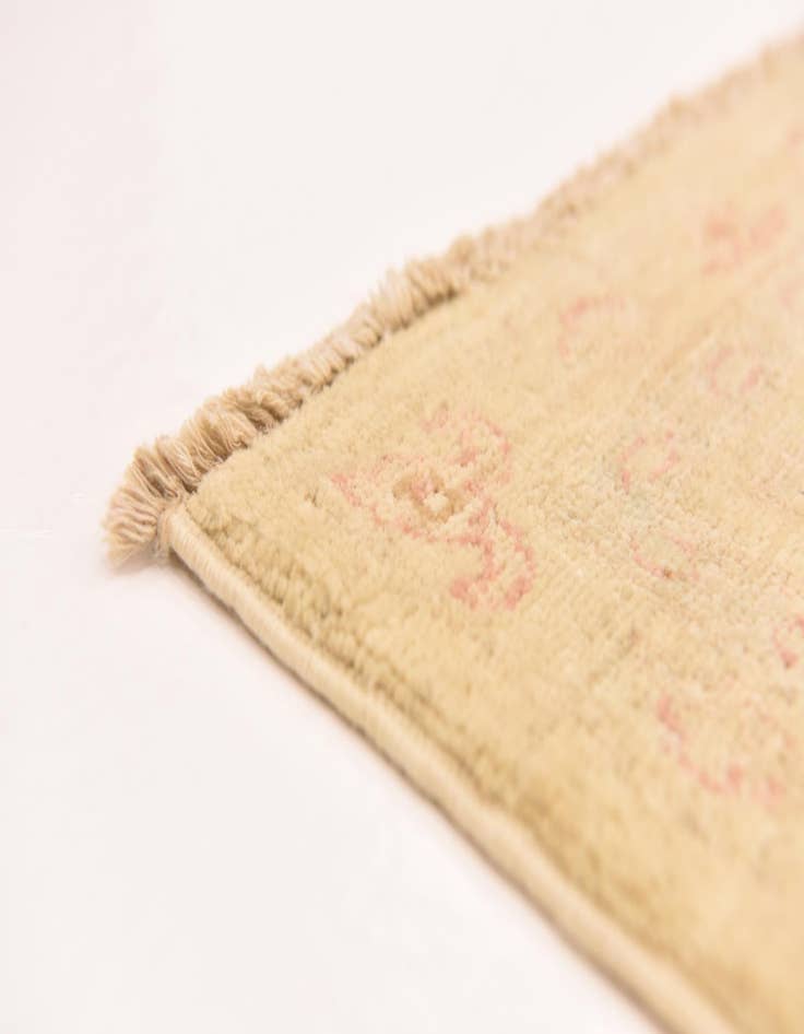 Detail image of  5' 8 x 7' 10  Hand Knotted Peshawar Ziegler Rug