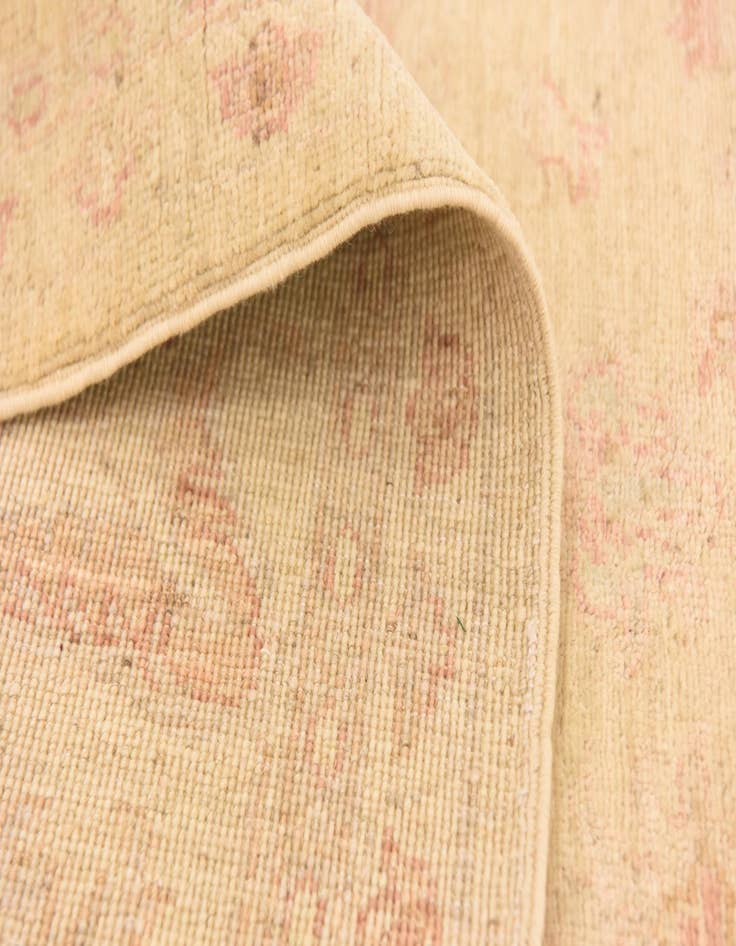 Detail image of  5' 8 x 7' 10  Hand Knotted Peshawar Ziegler Rug