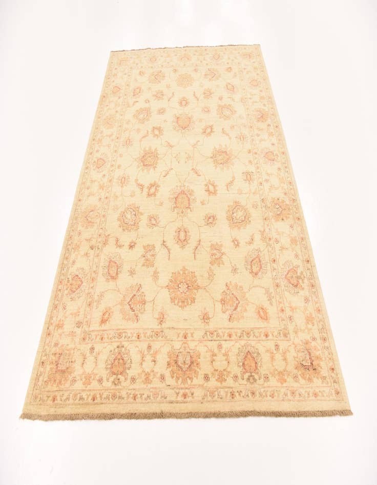 Detail image of  5' 8 x 7' 8  Hand Knotted Peshawar Ziegler Rug