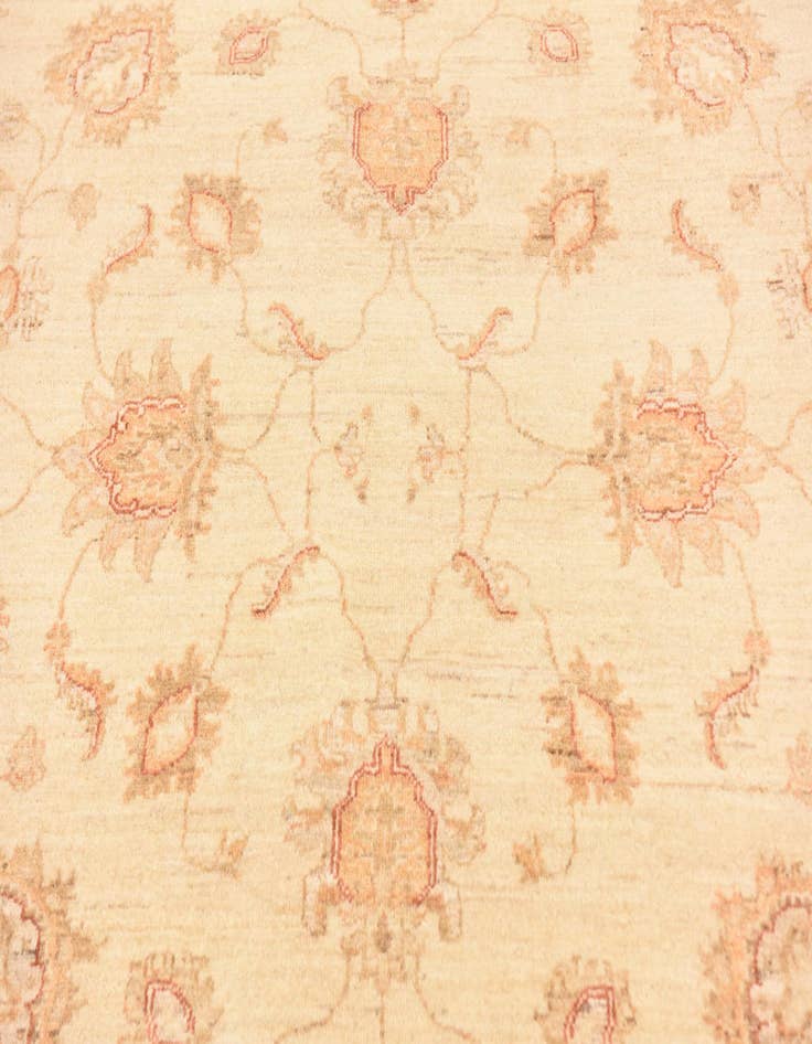 Detail image of  5' 8 x 7' 8  Hand Knotted Peshawar Ziegler Rug