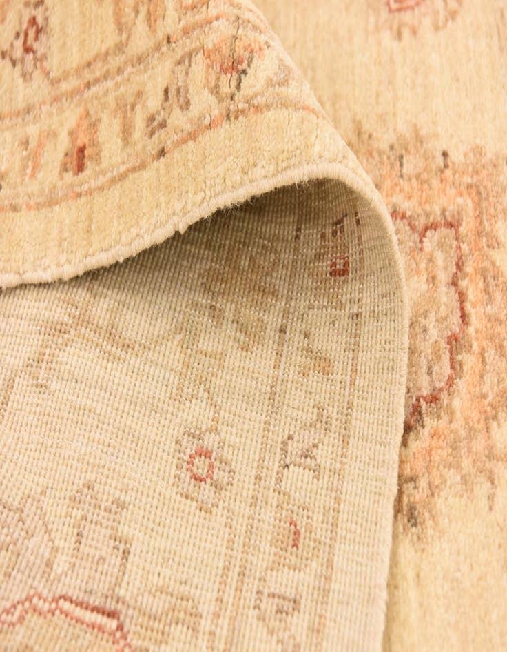 Detail image of  5' 8 x 7' 8  Hand Knotted Peshawar Ziegler Rug