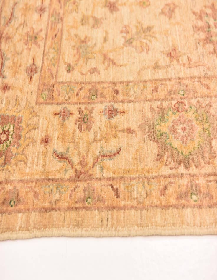 Detail image of  5' x 6' 6  Hand Knotted Peshawar Ziegler Rug