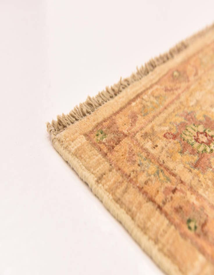 Detail image of  5' x 6' 6  Hand Knotted Peshawar Ziegler Rug