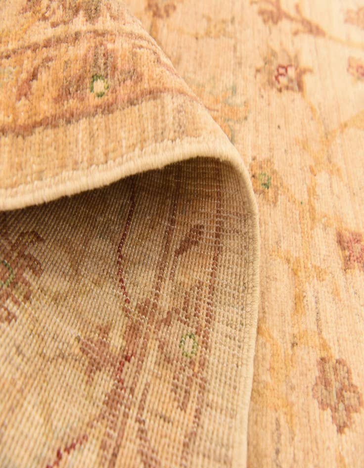 Detail image of  5' x 6' 6  Hand Knotted Peshawar Ziegler Rug