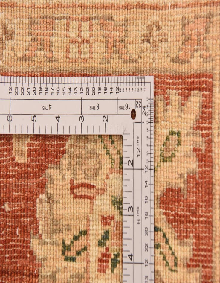 Detail image of 5' 2 x 6' 9 Hand Knotted Peshawar Ziegler Rug