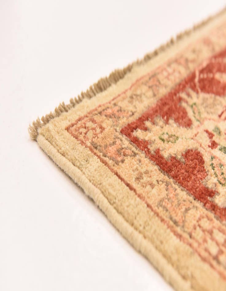 Detail image of 5' 2 x 6' 9 Hand Knotted Peshawar Ziegler Rug