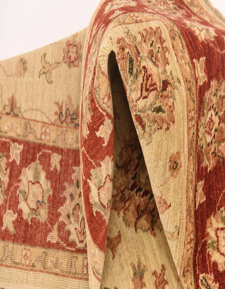 Detail image of  5' x 7'  Hand Knotted Peshawar Ziegler Rug