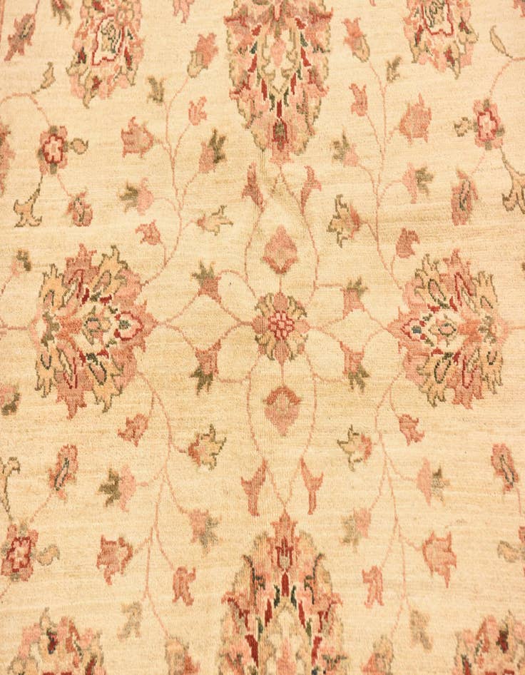 Detail image of  5' x 7'  Hand Knotted Peshawar Ziegler Rug