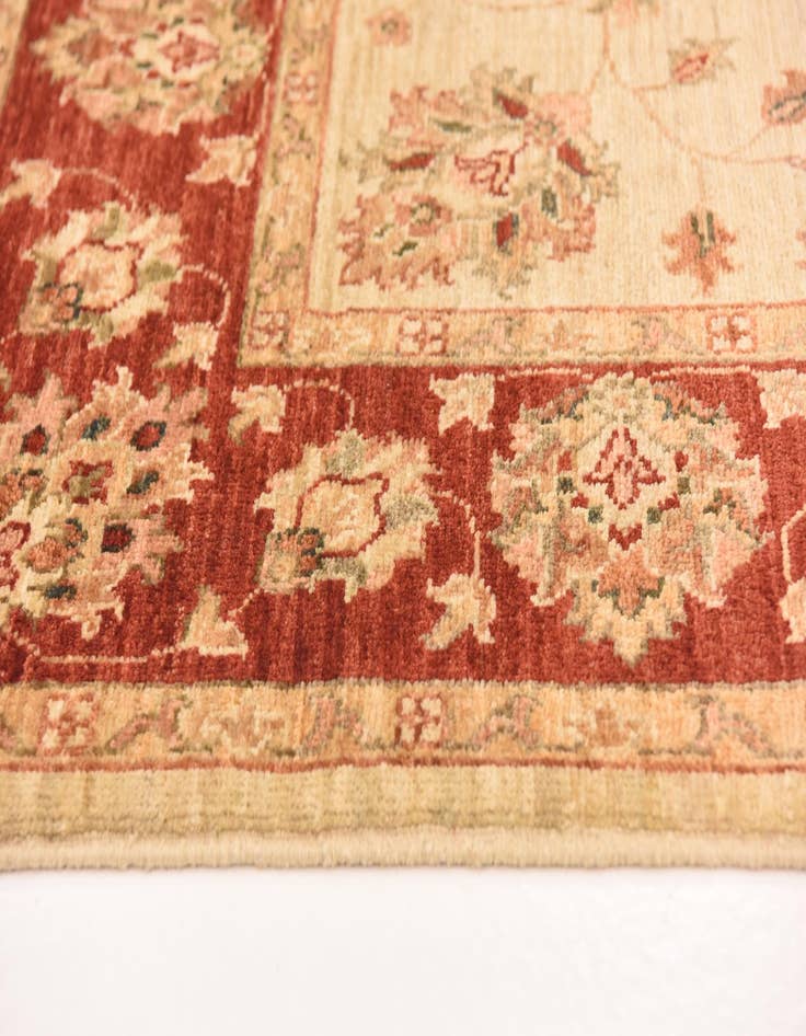 Detail image of  5' x 7'  Hand Knotted Peshawar Ziegler Rug