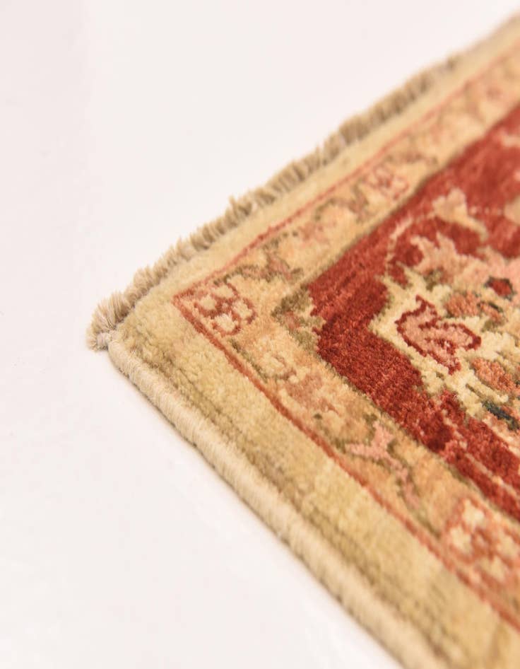 Detail image of  5' x 7'  Hand Knotted Peshawar Ziegler Rug