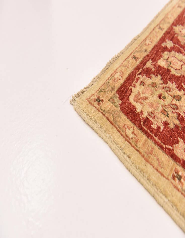 Detail image of  5' 2 x 6' 4  Hand Knotted Peshawar Ziegler Rug