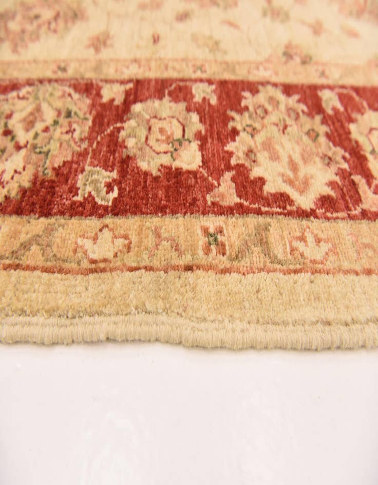 Detail image of  5' 2 x 6' 4  Hand Knotted Peshawar Ziegler Rug