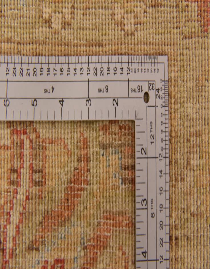 Detail image of  8' 3 x 11' 4  Hand Knotted Peshawar Ziegler Rug