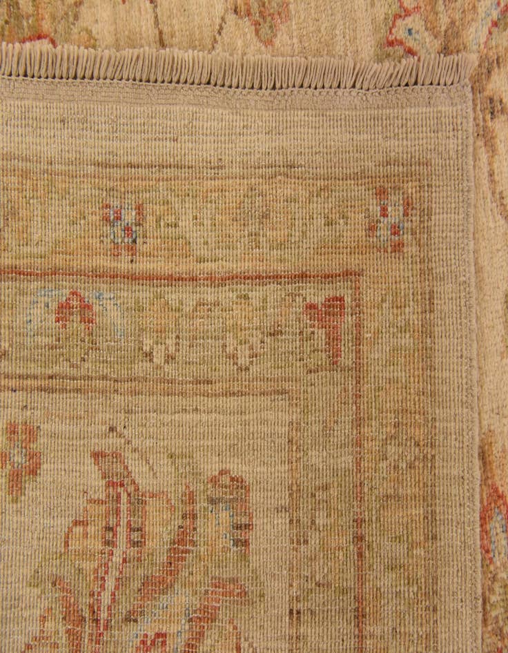 Detail image of  8' 3 x 11' 4  Hand Knotted Peshawar Ziegler Rug