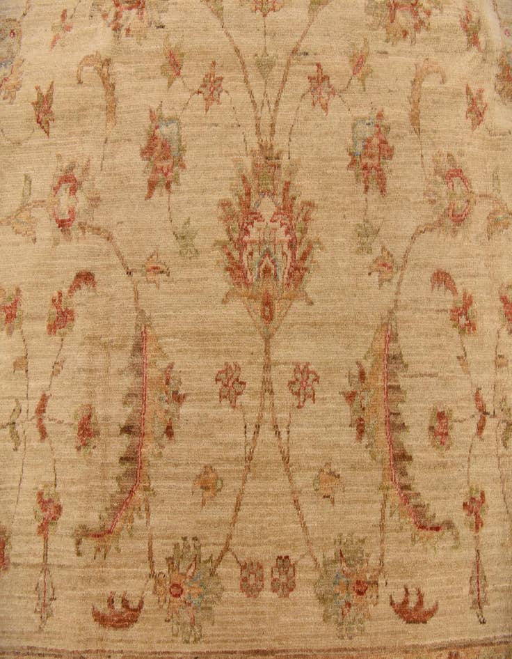 Detail image of  8' 3 x 11' 4  Hand Knotted Peshawar Ziegler Rug