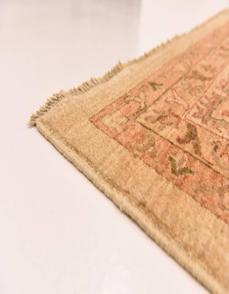 Detail image of  13' 2 x 19' 4  Hand Knotted Peshawar Ziegler Rug