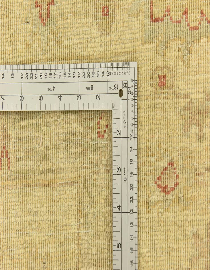 Detail image of  7' x 10' 1  Hand Knotted Peshawar Ziegler Rug