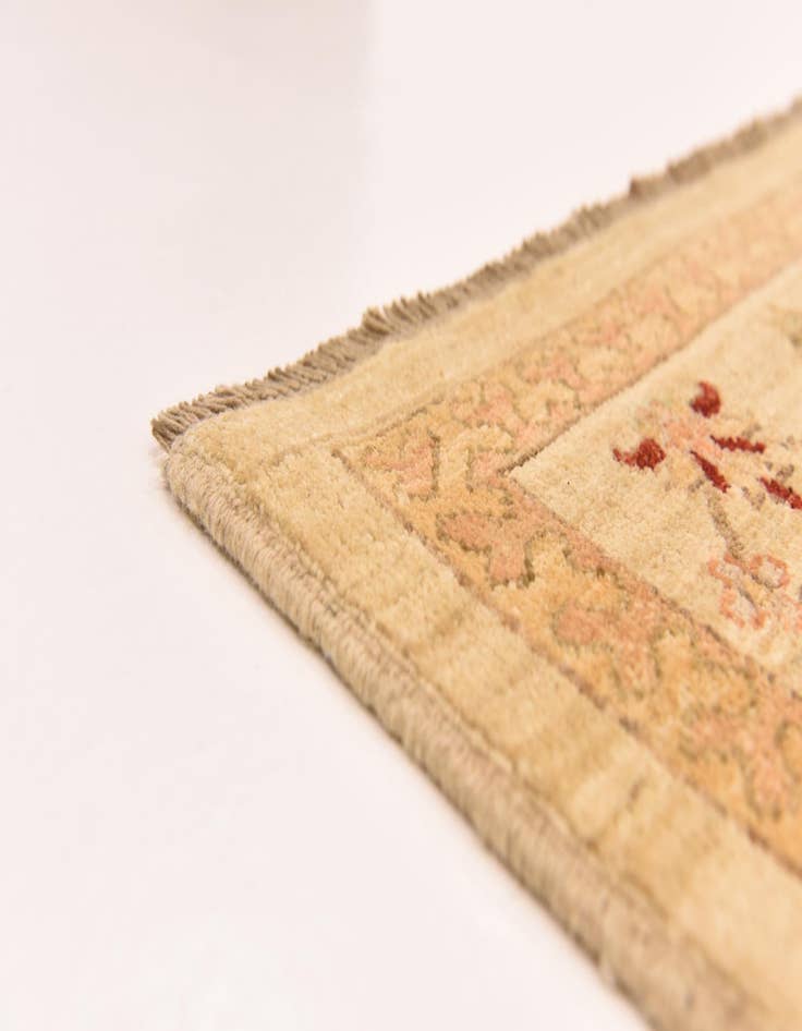 Detail image of  8' 3 x 10' 6  Hand Knotted Peshawar Ziegler Rug