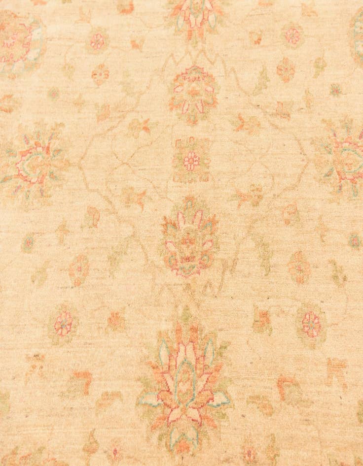 Detail image of  8' 2 x 9' 9  Hand Knotted Peshawar Ziegler Rug