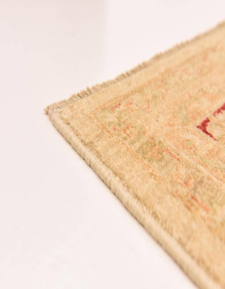 Detail image of  8' 2 x 9' 9  Hand Knotted Peshawar Ziegler Rug