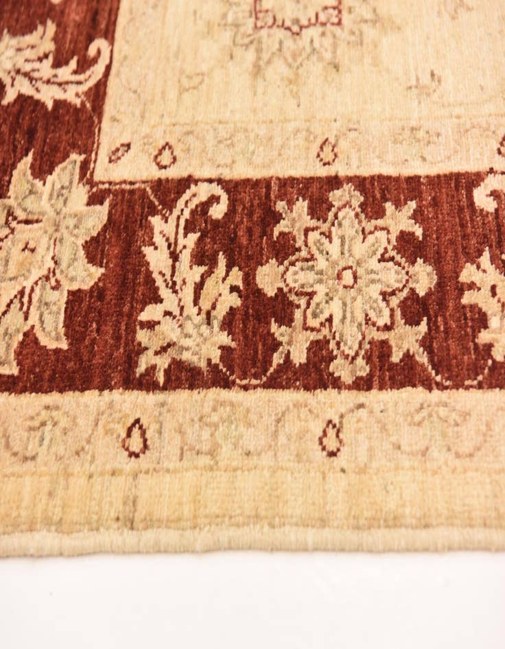 Detail image of  5' x 6' 7  Hand Knotted Peshawar Ziegler Rug