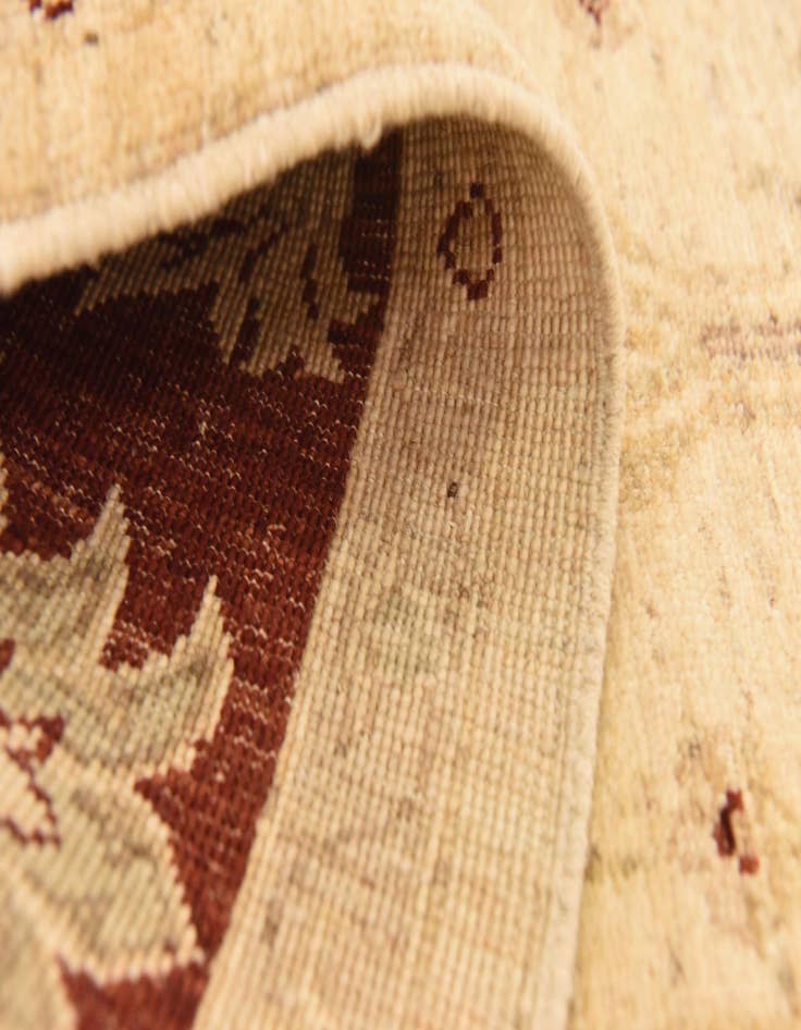 Detail image of  5' x 6' 7  Hand Knotted Peshawar Ziegler Rug