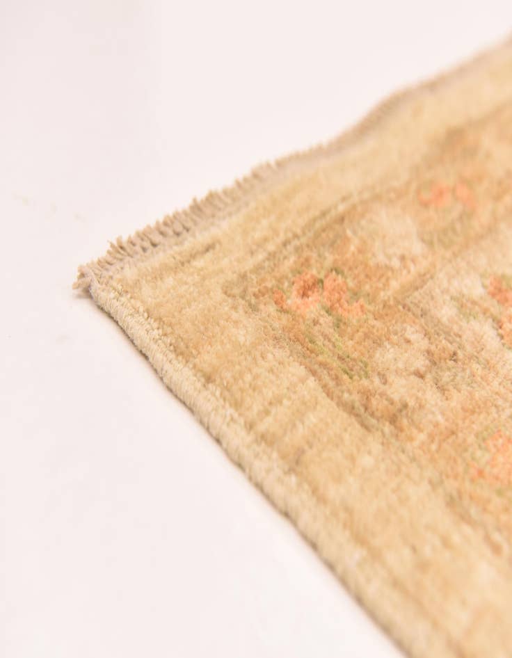 Detail image of  6' 9 x 9' 7  Hand Knotted Peshawar Ziegler Rug