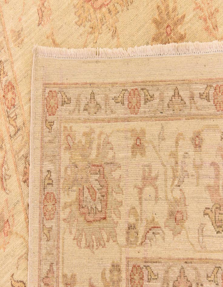 Detail image of  6' 8 x 9' 8  Hand Knotted Peshawar Ziegler Rug