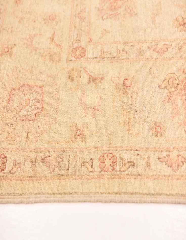 Detail image of  6' 8 x 9' 8  Hand Knotted Peshawar Ziegler Rug