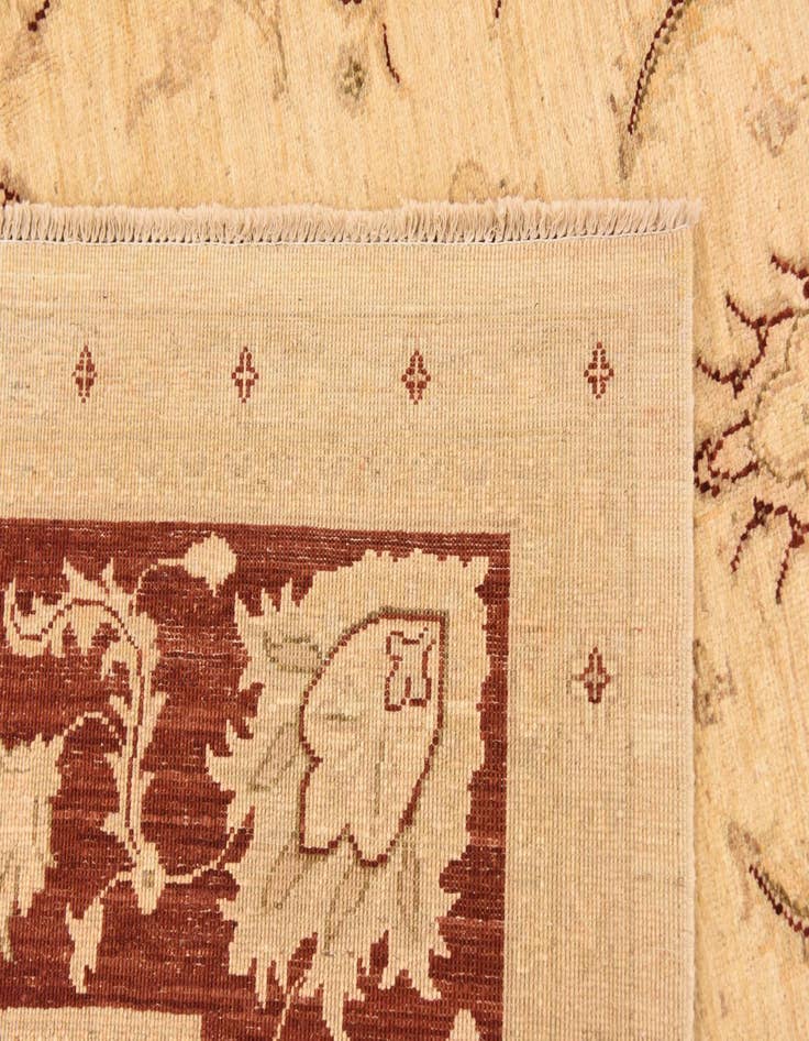 Detail image of  7' 2 x 9' 8  Hand Knotted Peshawar Ziegler Rug