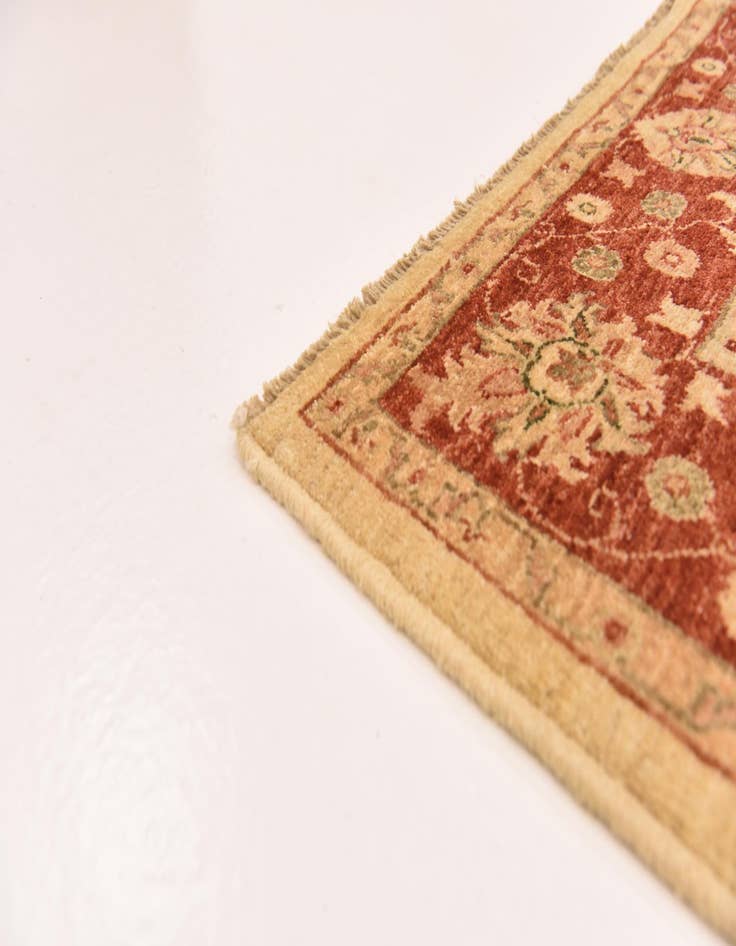 Detail image of  5' 2 x 6' 7  Hand Knotted Peshawar Ziegler Rug