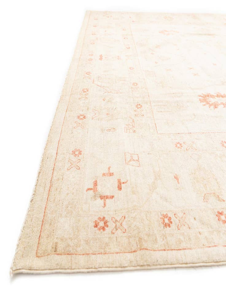 Detail image of  9' 10 x 17' 3  Hand Knotted Peshawar Ziegler Oriental Rug