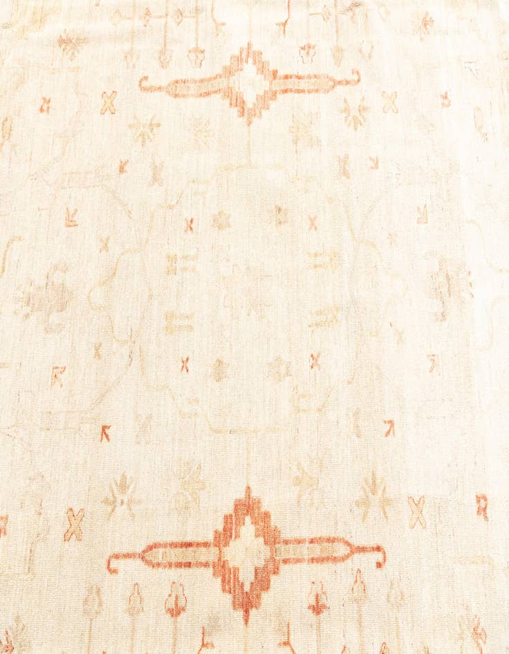 Detail image of  9' 10 x 17' 3  Hand Knotted Peshawar Ziegler Oriental Rug