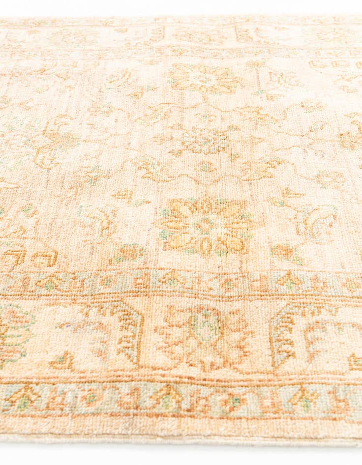 Detail image of  3' 2 x 5' 6  Hand Knotted Peshawar Ziegler Oriental Rug