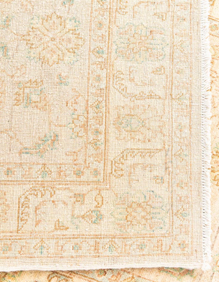Detail image of  3' 2 x 5' 6  Hand Knotted Peshawar Ziegler Oriental Rug