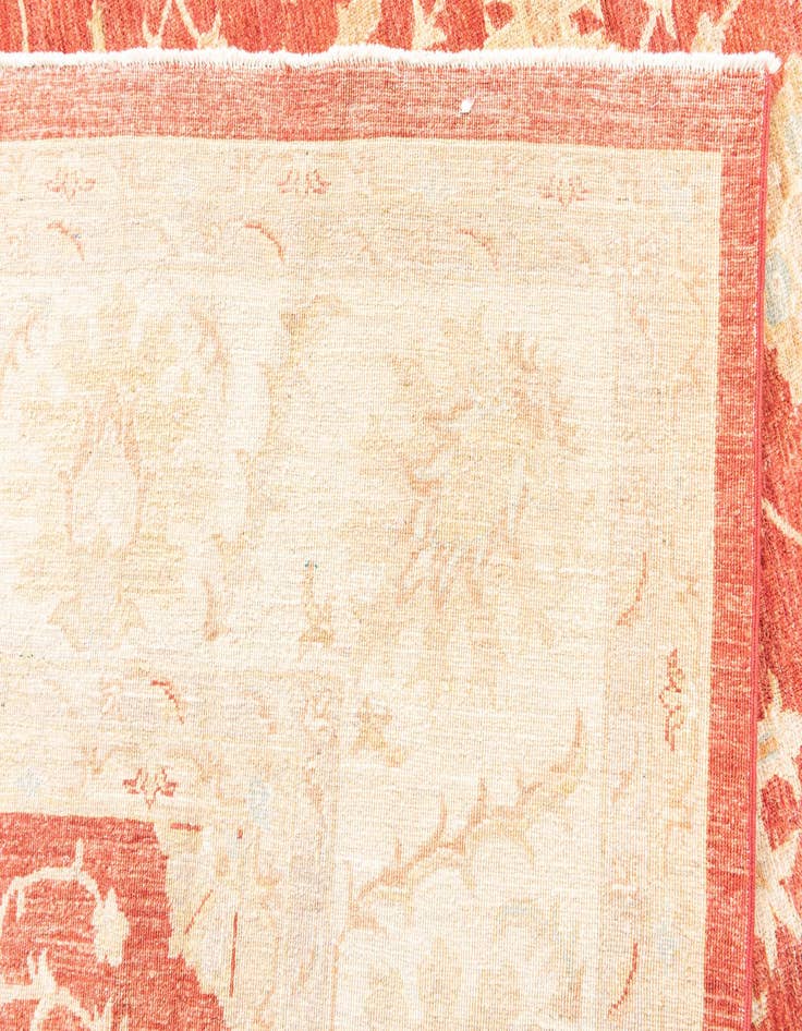 Detail image of  10' x 13' 4  Hand Knotted Peshawar Ziegler Rug