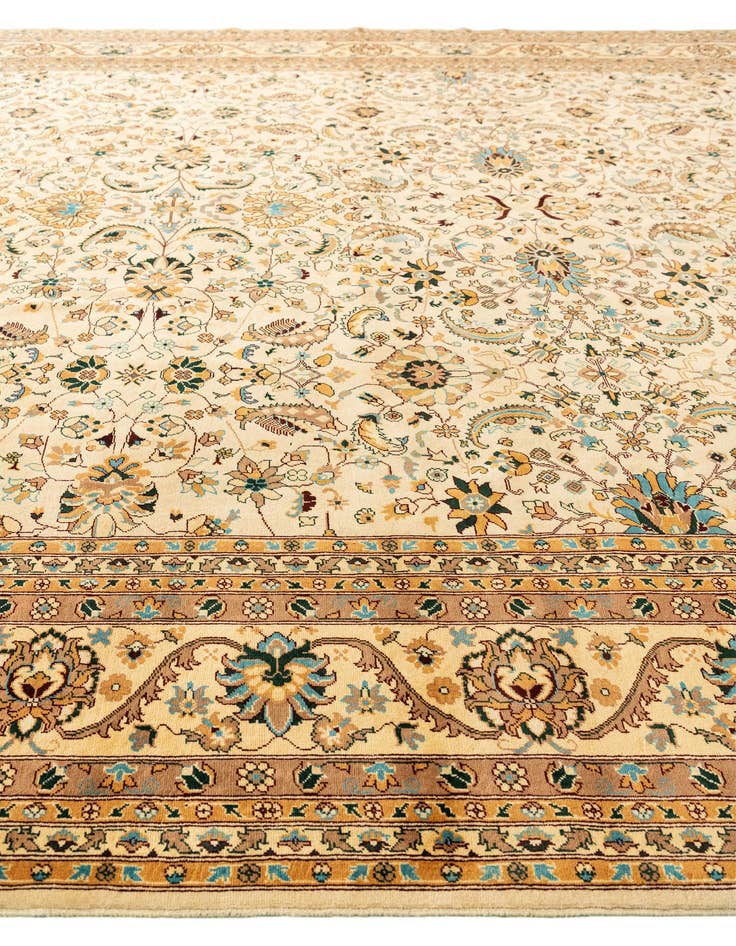 Detail image of  13' x 20' 6  Hand Knotted Peshawar Ziegler Rug