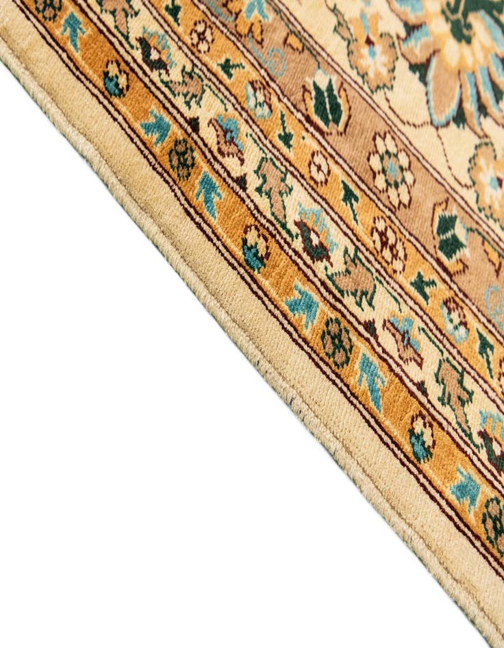 Detail image of  13' x 20' 6  Hand Knotted Peshawar Ziegler Rug