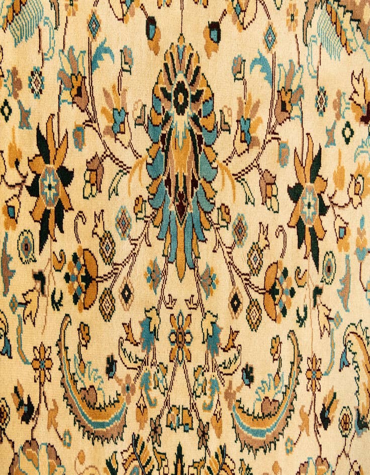 Detail image of  13' x 20' 6  Hand Knotted Peshawar Ziegler Rug