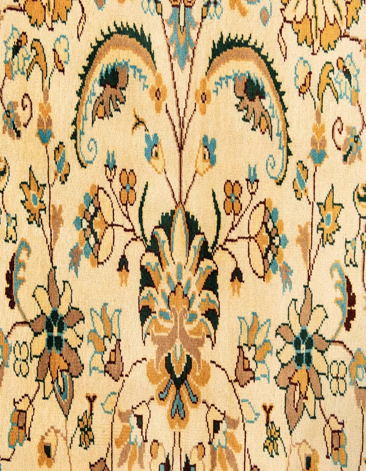 Detail image of  13' x 20' 6  Hand Knotted Peshawar Ziegler Rug