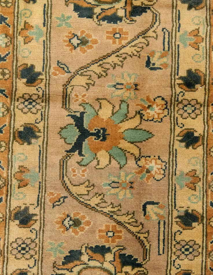 Detail image of  16' 5 x 32' 9  Hand Knotted Peshawar Ziegler Rug