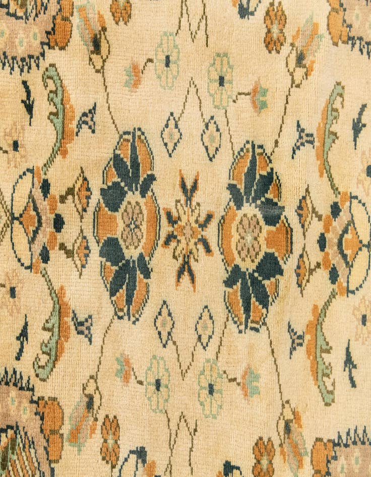 Detail image of  16' 5 x 32' 9  Hand Knotted Peshawar Ziegler Rug