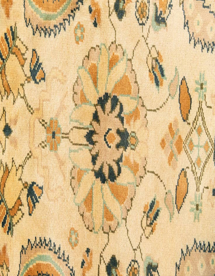 Detail image of  16' 5 x 32' 9  Hand Knotted Peshawar Ziegler Rug