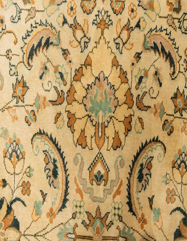 Detail image of  16' 5 x 32' 9  Hand Knotted Peshawar Ziegler Rug