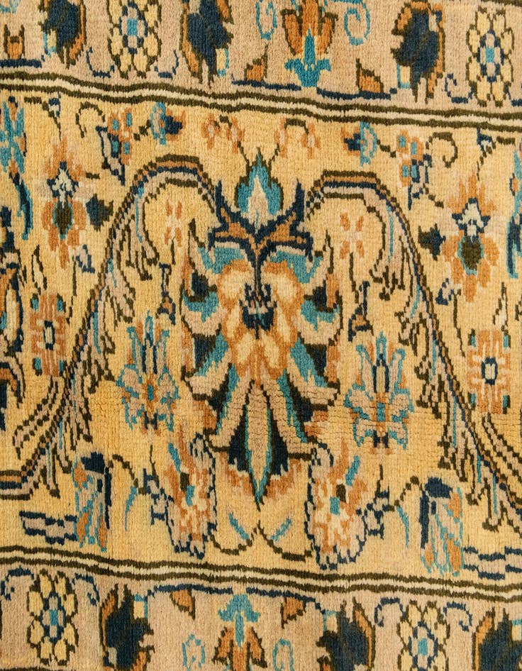 Detail image of  16' 9 x 31' 4  Hand Knotted Peshawar Ziegler Rug