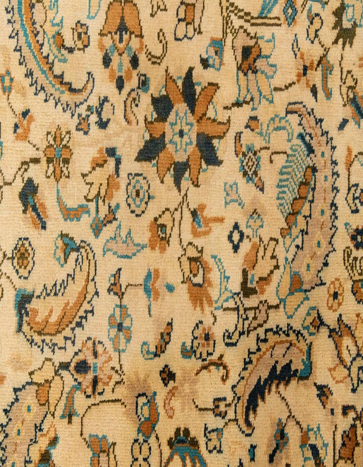 Detail image of  16' 9 x 31' 4  Hand Knotted Peshawar Ziegler Rug
