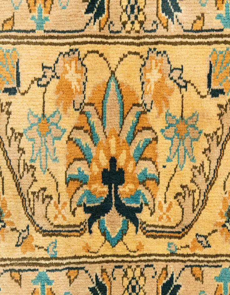 Detail image of  16' 8 x 22' 6  Hand Knotted Peshawar Ziegler Rug